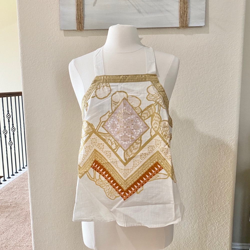 Free People Sexy Cabana Emroidered Top